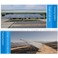 Horizontal Axis Solar Tracking System for Large and Medium-Sized Solar Power Stations